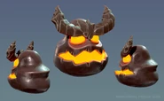 Spyro Reignited Trilogy character model of an Evil Spirit by Mercurial Forge