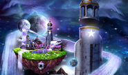 Spyro's Kingdom's art concept of a Magic-elemental setting