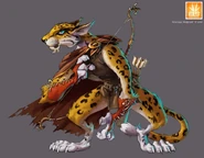 Veronique Meignaud's revised sketch of Yan Le Pon's Hunter of Avalar