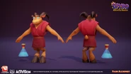 Spyro Reignited Trilogy Alchemist character model by Marion VOLPE