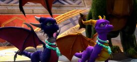 Spyro Cynder GreenCollars2