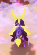 Spyro Supercharging with the glowing skin