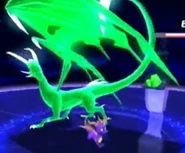 The Elemental Dragon's earth form.