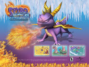 Promotion poster for Spyro: Season of Ice