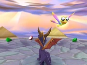 Вид с главной башни на восходящее за облаками солнце.