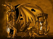 Спайро встречается с Летописцем лицом к лицу (DS версия «The Eternal Night»)