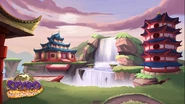 Spyro Reignited Trilogy concept art of Bamboo Terrace.