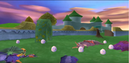 Brief view of The Dragon Realms in Spyro: Year of the Dragon