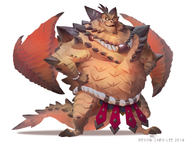 Concept art of Magnus in the Spyro Reignited Trilogy by Devon Cady-Lee