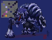 A Swamp Ape Commander night variant by Jared Pullen and Roderick Wong