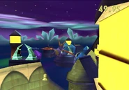 Night flight.jpg (122 КБ) Night Flight: видны зажжённые маяки и арки