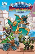 Skylanders SuperChargers Issue 3 Variant Cover