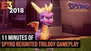 11 минут геймплея Spyro Reignited Trilogy