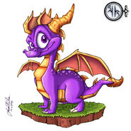 Spyro profile by Jared Pullen