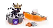 Dark Spyro in megabloks toy form