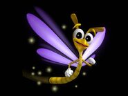 Sparx as he appeared in his PS1 debut