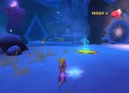 Зона с усилителем бега и вторым камнем тьмы