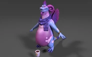 Copano's character model in the Spyro Reignited Trilogy by Etsuko Sudo