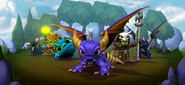 The Magic Skylanders of Spyro's Adventure seen in Skylanders: Universe.