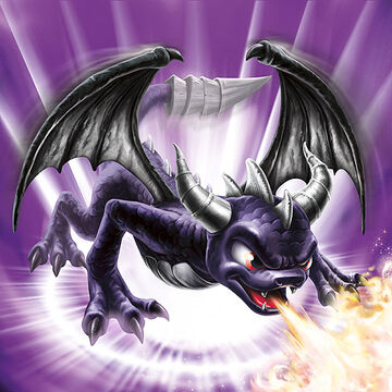 Skylanders dark spyro figure cheap
