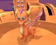 Ember as seen in the early demo of Spyro: A Hero's Tail[3]