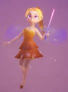 Yellow Flame Fairy - Front 01.png (197 KB) The hidden Yellow Flame Fairy in Haunted Towers. She kisses Spyro to permanently give him the Fairy Kiss Powerup until he exits the level.
