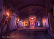 Castle interior design by Airborn Studios