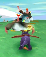 Ряд из трёх меняющих размер кегель