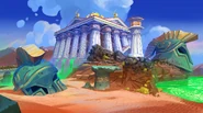 Spyro Reignited Trilogy Desert Ruins concept art by Mat Mossman