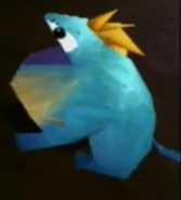 Side view of an Attack Frog.