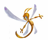 Concept Art of Sparx in Dawn of the Dragon