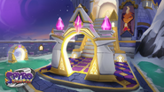 Spyro Reignited Trilogy concept art of Winter Tundra's castle and Super Portal