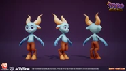 Spyro Reignited Trilogy Bippo character model by GFactory