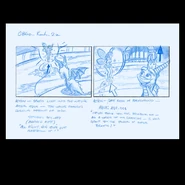 Storyboard of Aqua being freed.