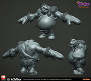 Spyro Reignited Trilogy Gnorc Snowman model by GFactory