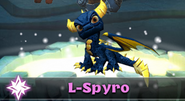 Legendary Spyro as seen in Skylanders: Universe