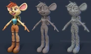 Spyro Reignited Trilogy model of Tara by Jacob Ovrick