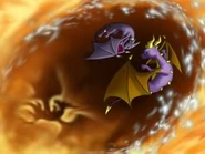 Ignitus DS4.jpg (9 КБ) Игнайтус жертвует собой, доставляя Спайро и Синдер за Пояс Огня (в DS версии «Dawn of the Dragon»)