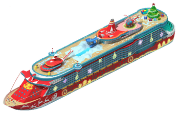 Christmas Cruise Ship L3