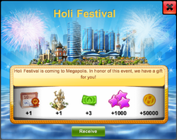 Holi Festival Gift