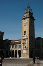 RealWorld Old Bergamo Clock Tower