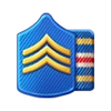 Badge Military Level 8