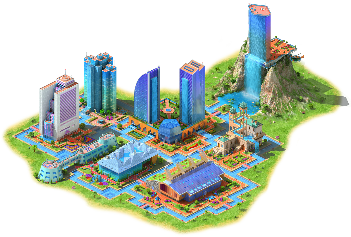 Waterfall Skyscraper | Megapolis Wiki | Fandom