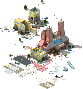 Silicon Industrial Complex Construction
