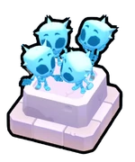 Ice Skeletons Statue