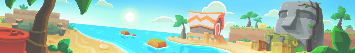Beach world banner
