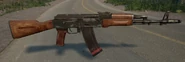 Rechte Seite einer AK-74