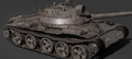 November 2018: An early render of the T-62