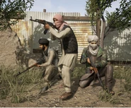 Alte Soldaten der Insurgents