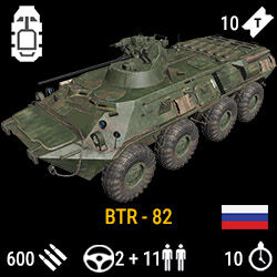 BTR-82A e BTR-4 estão entre os dez melhores transportadores de